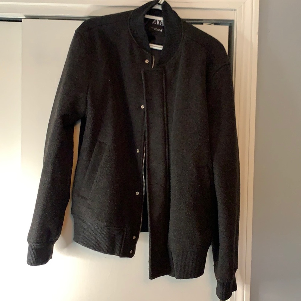 Zara men’s wool bomber
